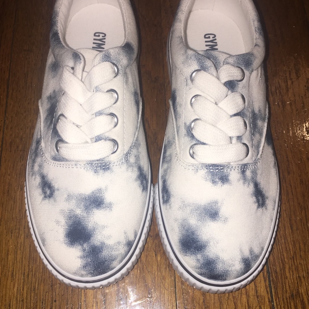 NWT Gymboree Tie Dye Canvas Sneakers size 12